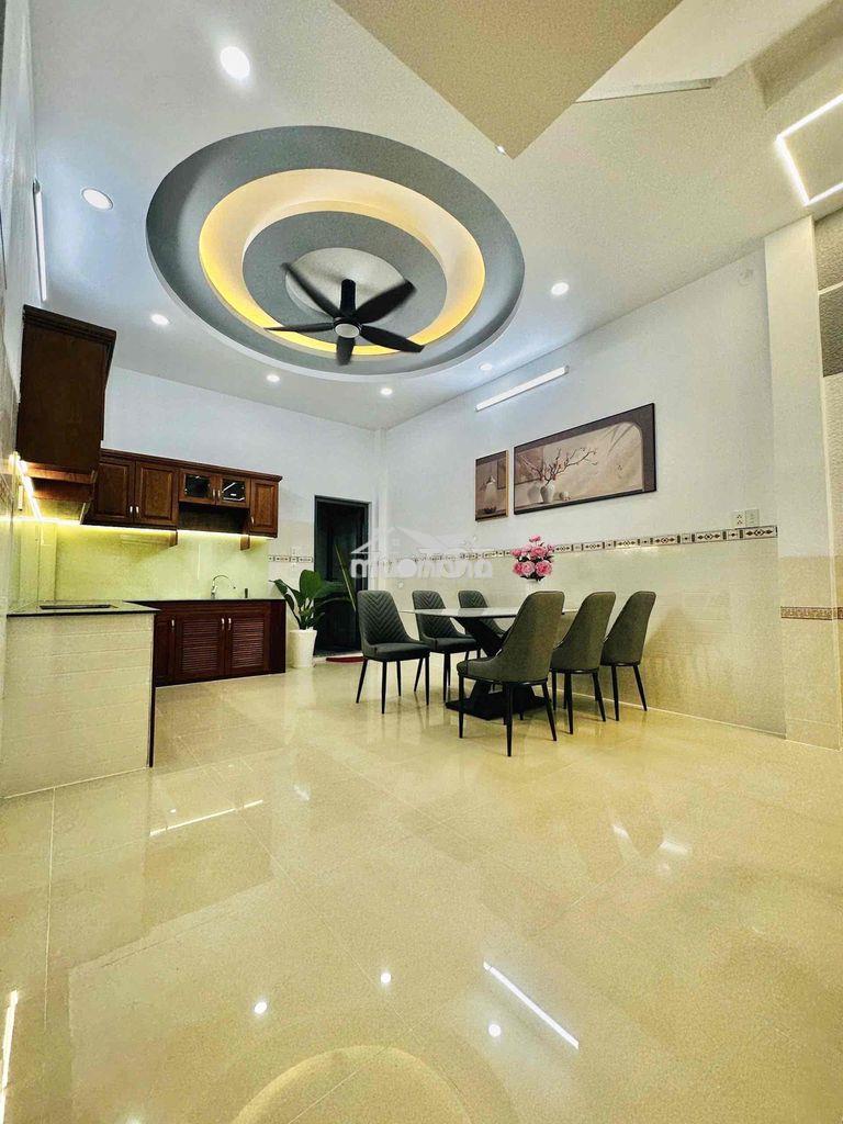 Nhà 4x19 3 lầu 6 phòng có nội thất đường bình trị đông - 4