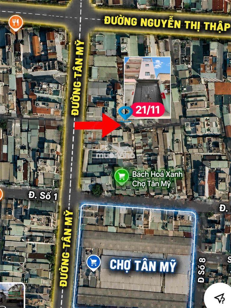 Bán nhà 6tỉ600 - 4 tầng – cách mặt tiền tân mỹ chỉ 15m – đang có dòng - 2