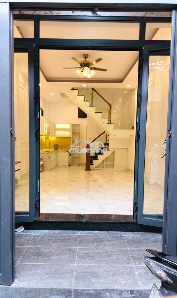 Nhà 3 tầng xây mới dương bá trạc gần cầu nguyễn văn cừ 4x9m - 2