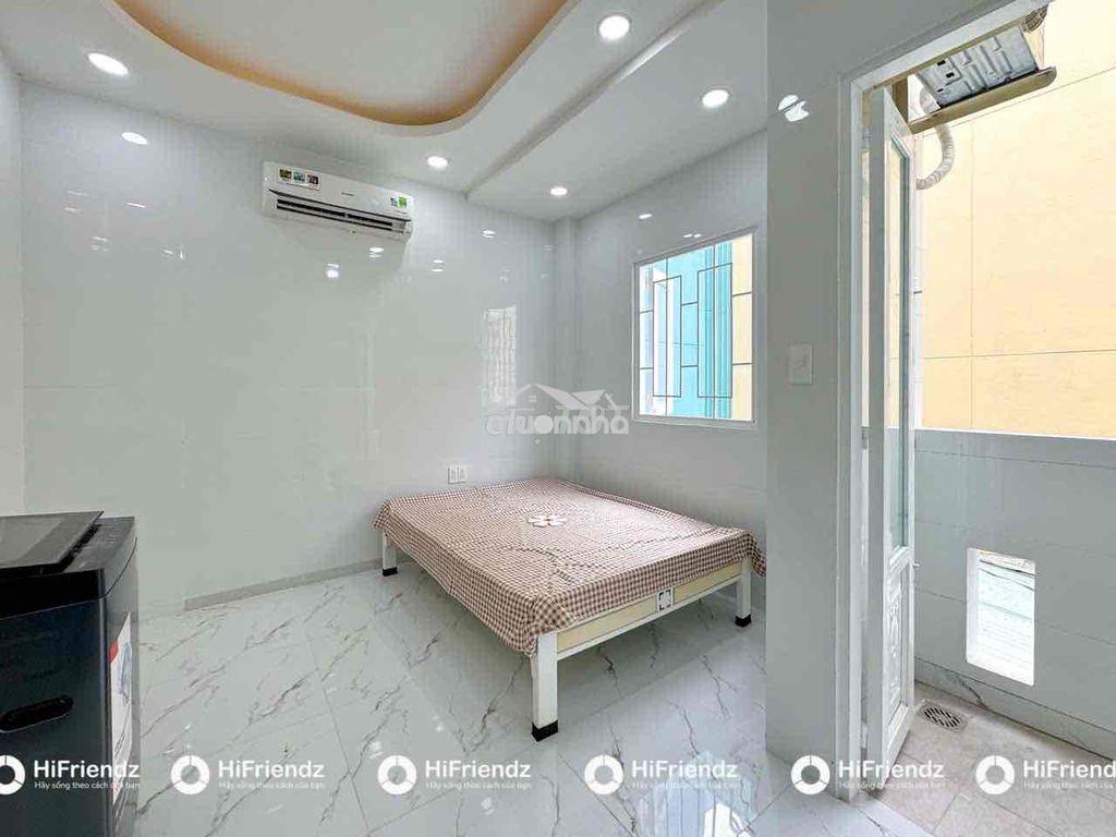 Phòng ban công full nội thất đi bộ qua đại học văn hiến - 3