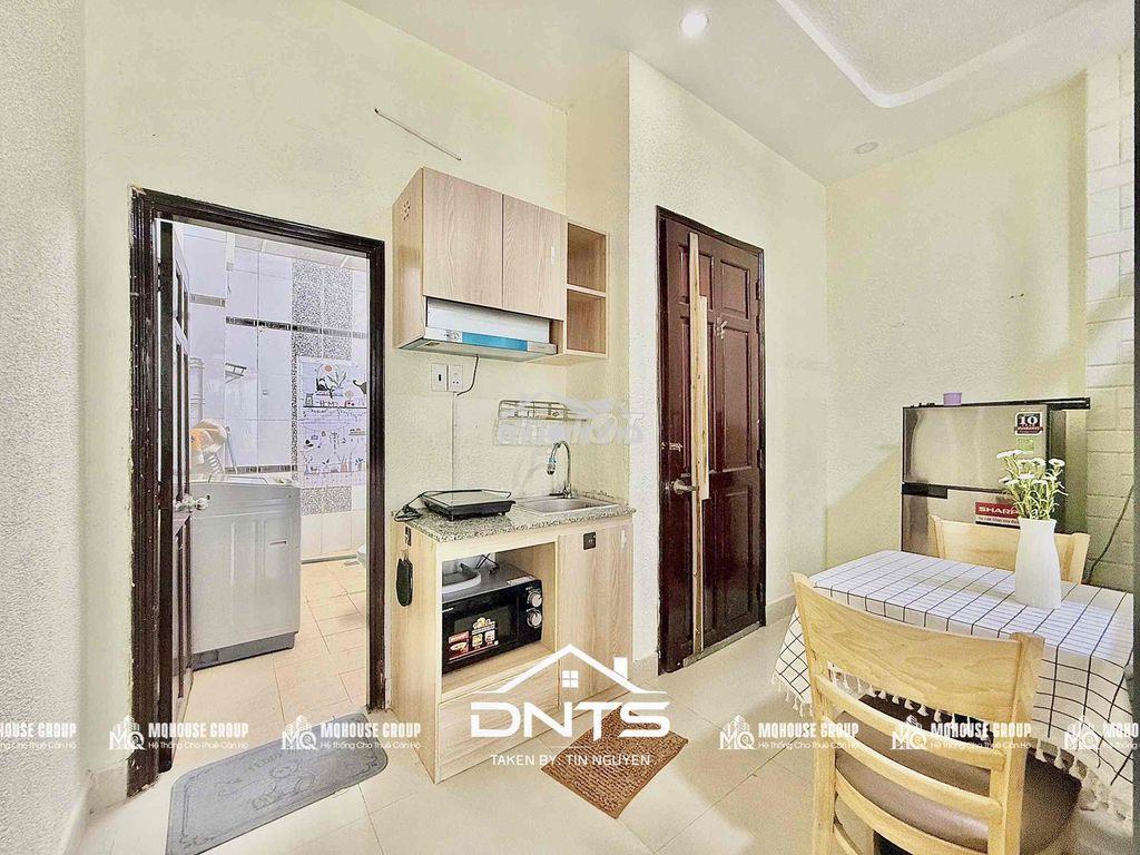 Căn hộ 40m2 ngay đh isb, chợ tân định, ban công, máy giặt riêng - 2