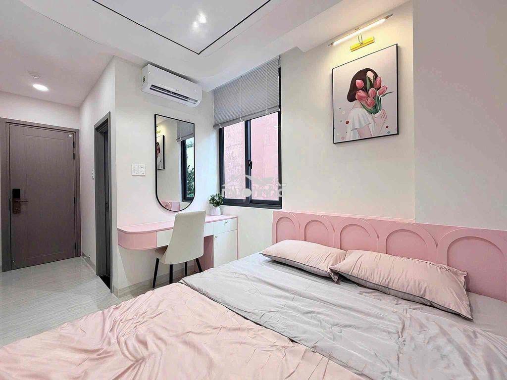 Cho thuê chdv cửa sổ  thoáng full nội thất  ngay vòng xoay cống quỳnh - 2