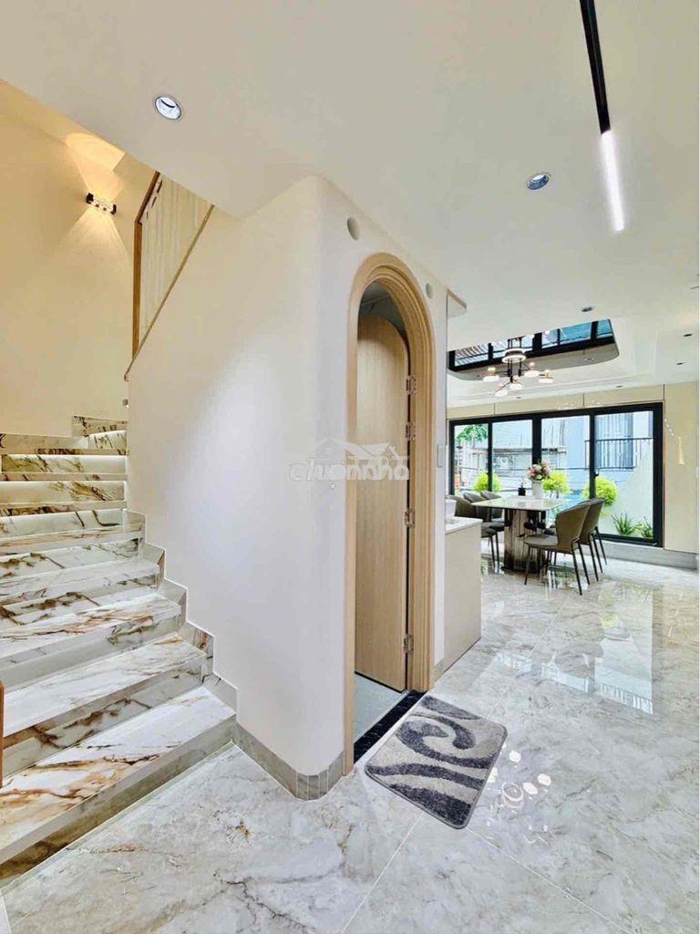 Nhà mới quang trung  - xe hơi vào tận nhà  —  50m2 -  5tầng - 3