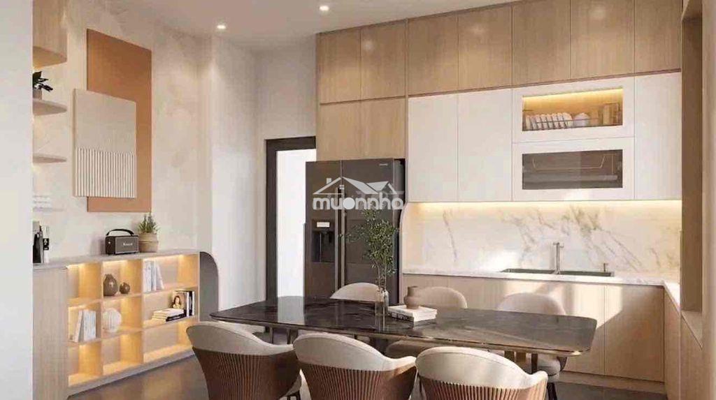 Nhà ở xã hội 1 trệt 1 lửng 1 lầu.mới xây hoàn toàn - 2