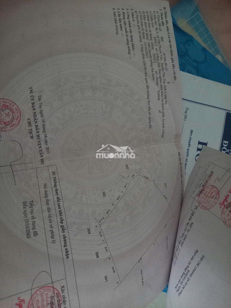 Cần bán 2930 mét vuông đất lúa - 2