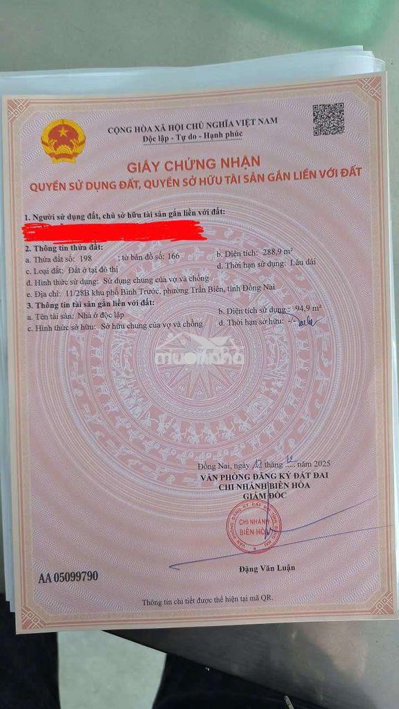 Bán đất ở trung tâm phường trấn biên, giao lưu cả đất nn vùng xa - 4