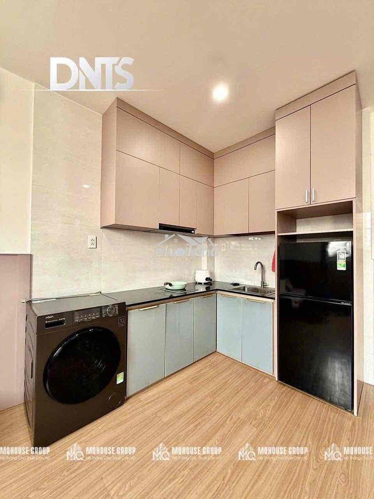 ✨Studio tách bếp thang máy có máy giặt riêng siêu xinh - Ảnh 4