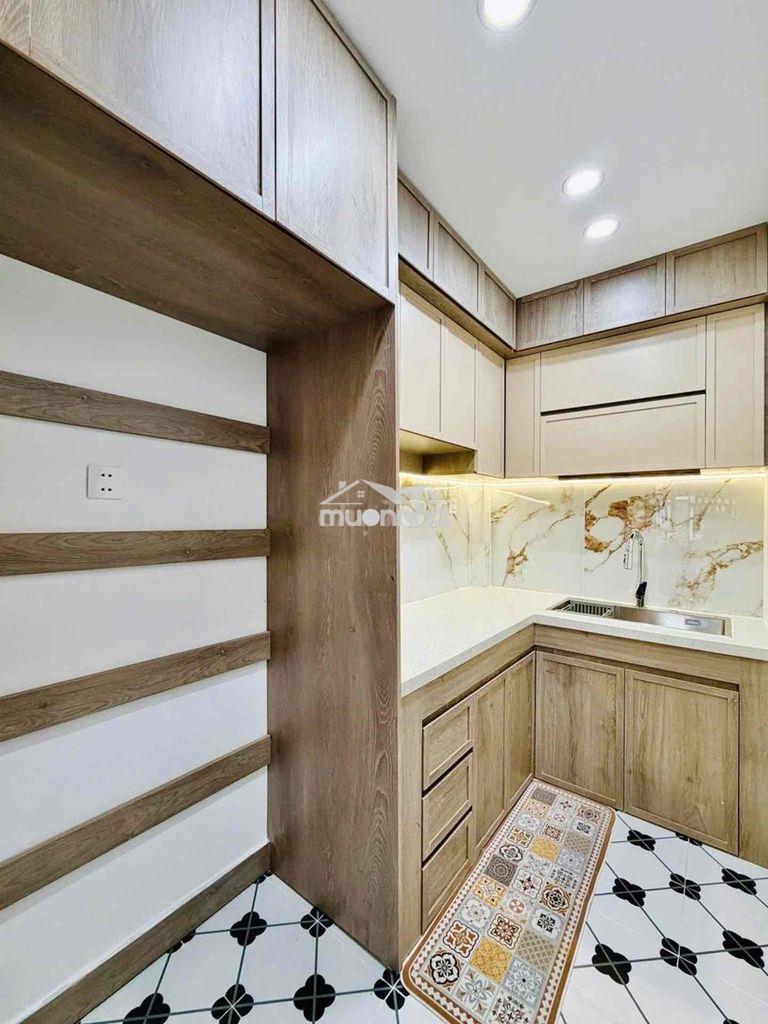 Nhà mới thống nhất hẻm xe hơi -2tầng - 42m2 - 4