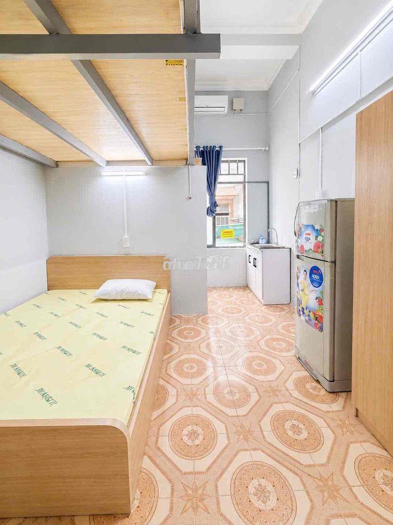 Phòng có 2 chỗ ngủ ở dc 3ng 2xe bùi đinh tuý có nội thất