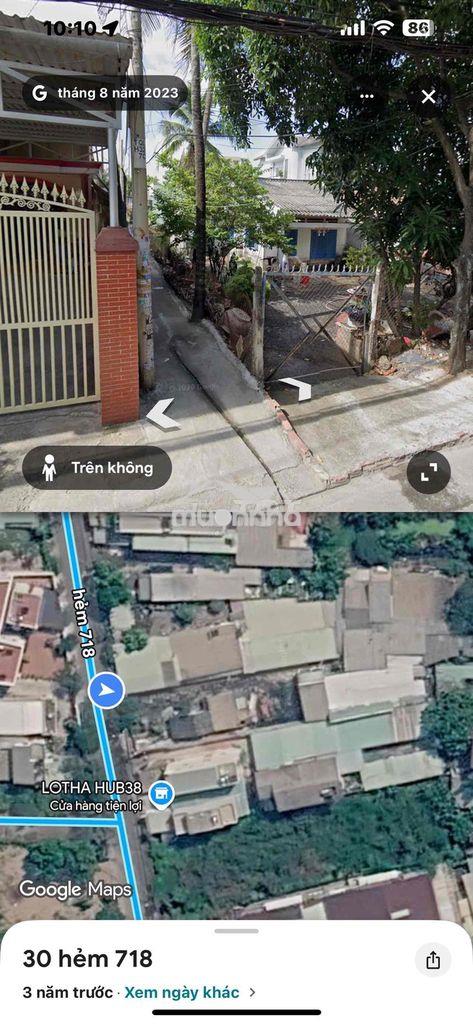 Bán nhà hẻm 718/26 ql13 giấy tờ tay 99