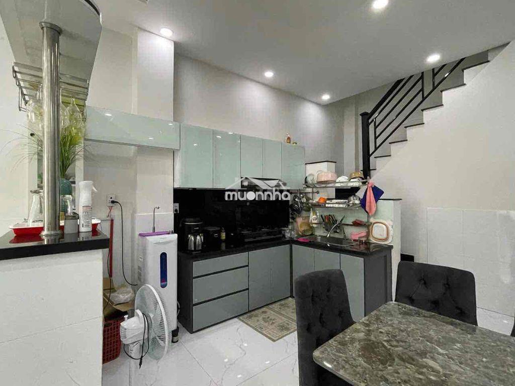 Nhà 1 trệt 1 lầu 2pn 3wc 4x12m hẻm nguyễn thị thập gần chợ tân mỹ - 2