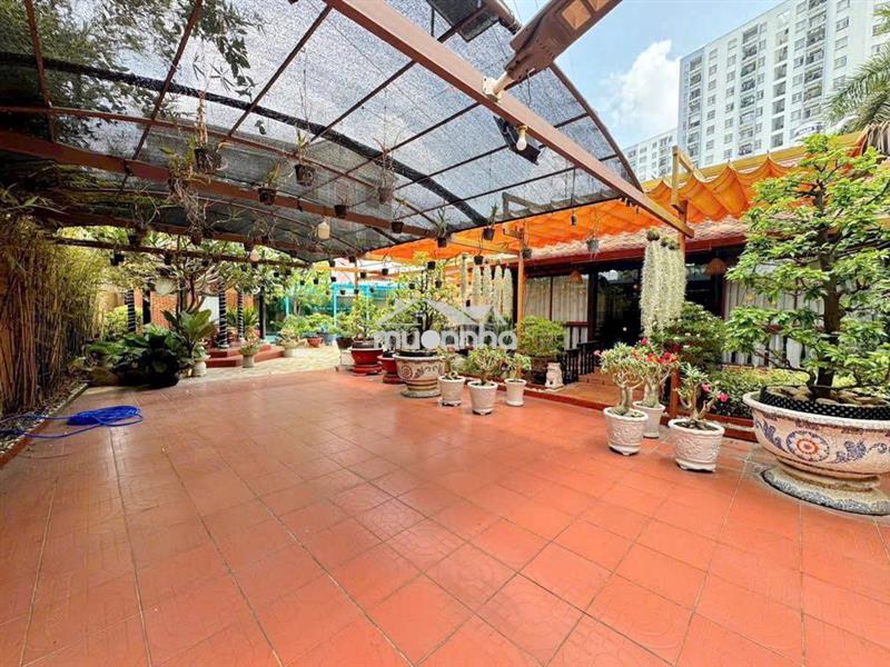 ✅✅Cho thuê biệt thự vườn 650m2 full nội thất kdc tấn trường-q7