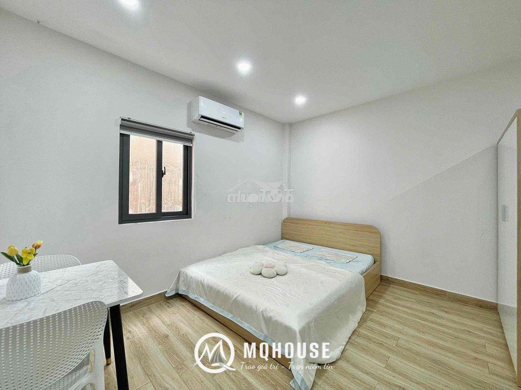 Cho thuê căn hộ dịch vụ mới xây studio cao cấp tách bếp full nội thất - Ảnh 4