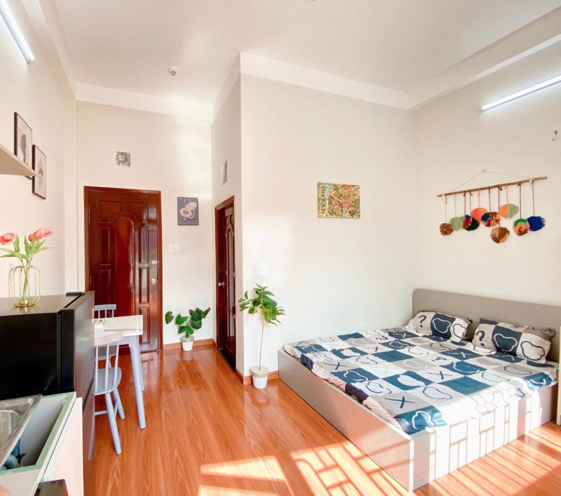 Cho thuê căn hộ studio tiện lợi 