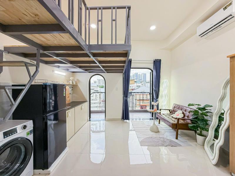 Duplex ban công huỳnh tấn phát q7 | full nội thất | mới tinh | thiết kế siêu đẹp | gần tdtu, rmit, ufm - 2