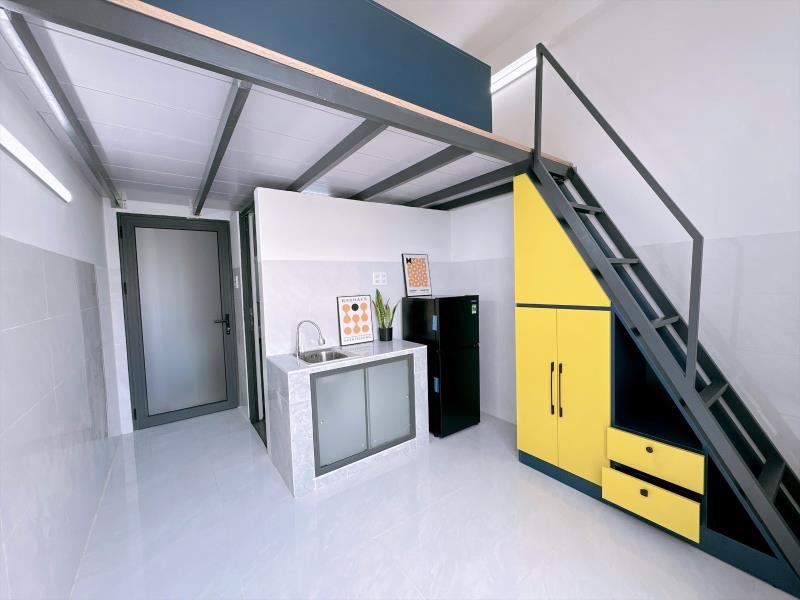 🍳 Duplex gác cao tách bếp chống ám mùi – vườn lài tân phú