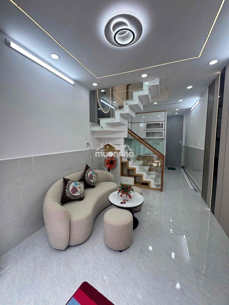 Nhà hẻm 4m giáp tân phú - chợ bình long mới xây - 2.9 x 7.8m - 2pn - 2 - Ảnh 2
