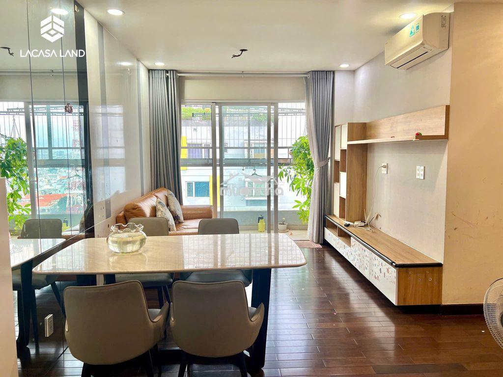 🍀Charmington cho thuê 3pn2wc full y hình căn góc, ban công view city - Ảnh 4