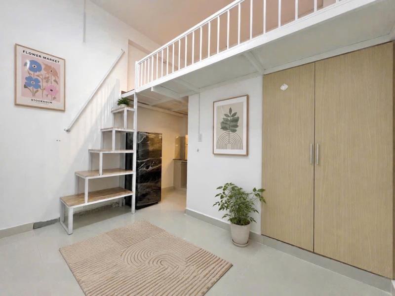 🏠 482 nơ trang long – phòng xinh cho học sinh, sinh viên gần: đh văn lang, hutech, đh giao thông vận tải, đh mỹ thuật tp.hcm và đh luật.  - Ảnh 2