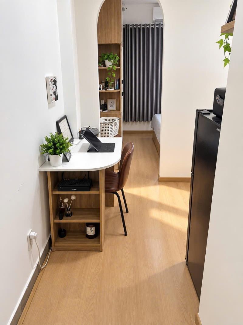 Cho thuê căn hộ dịch vụ tại đào duy anh full nội thất, gần sân bay, cửa sổ lớn, khu vực trung tâm tiện di chuyển - Ảnh 3