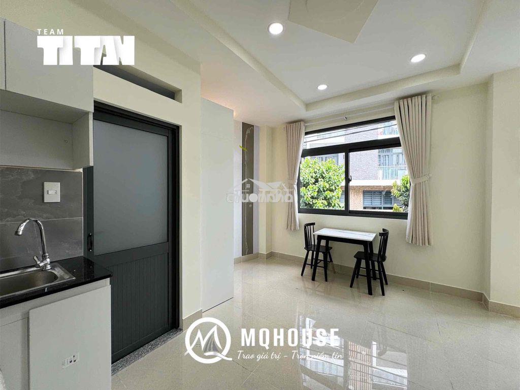 💥Cho thuê chdv dạng studio full nội thất, cửa sổ, máy giặt riêng - Ảnh 3