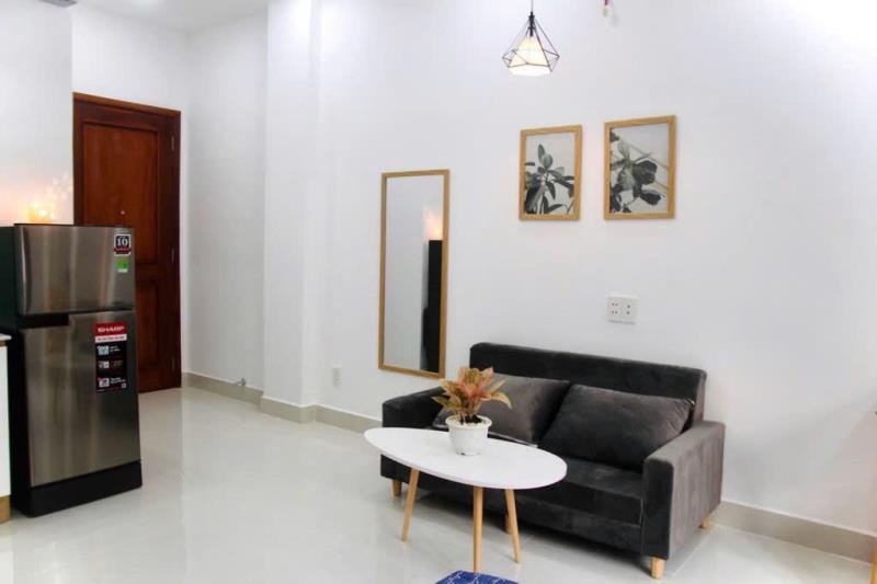 Phòng cao cấp cửa sổ rộng thoáng khí trời, tầng cao cực thoáng mát. dt 35m2 free máy giặt, máy sấy - bãi xe trong nhà rộng - Ảnh 3