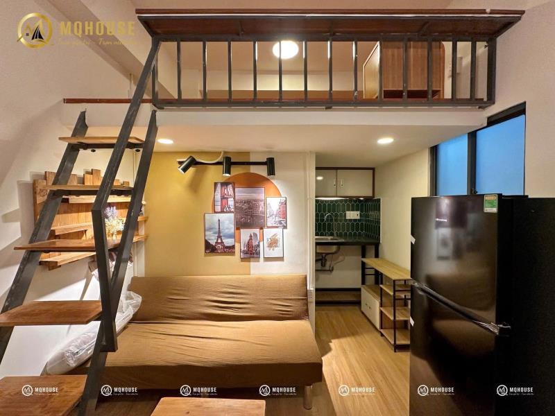 Phòng duplex giá rẻ phù hợp cho sinh viên, ở được 2-3 người khu vực tân bình, gần tân phú, đại học văn hiến, công thương.