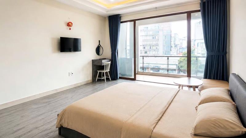 🏡 Cho thuê căn hộ - 35m2 - có ban công - full nội thất - gần đh ngoại thương (ftu), gtvt (uth), hutech