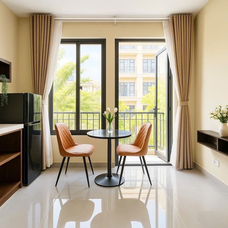 🏠 Studio apartment for rent – fully furnished & ready to move in  looking for a comfortable, private and fully furnished studio apartment in ho chi minh city? this cozy studio is a great choice for s