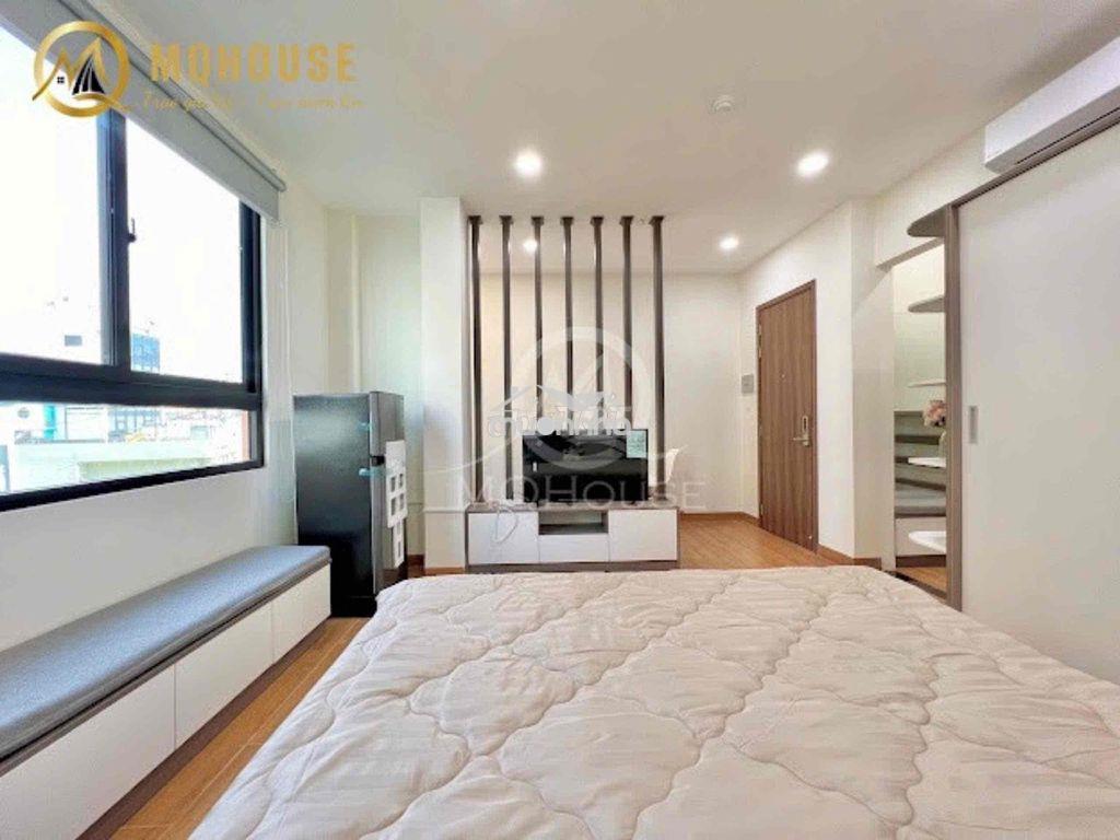 Trống lại phòng studio cao cấp cửa sổ trời full nội thất ngay tô ký - Ảnh 2