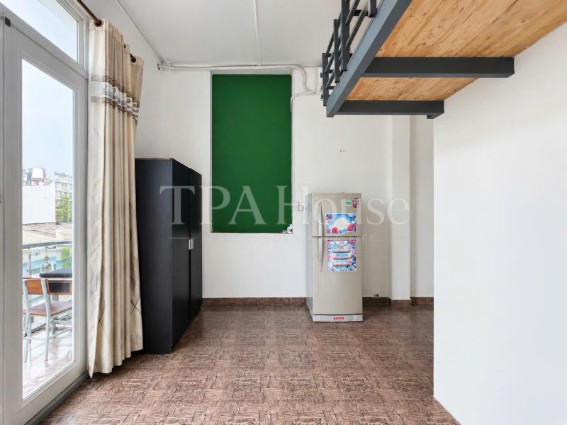 Căn hộ  duplex tân cảng – ban công thoáng, nhiều ánh sáng – cách đh gtvt 700m - Ảnh 2