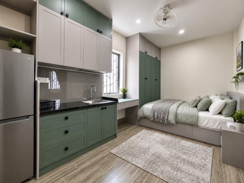 Khai trương căn hộ - 35m2 - full nội thất - gần chợ bà chiểu - phan chu trinh, bình thạnh