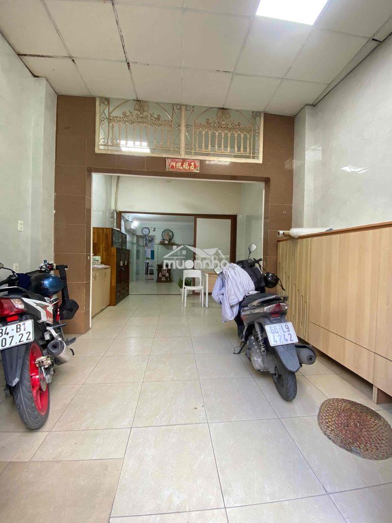 Cho thuê nhà hậu giang q6 4 tầng full nội thất 4 x 15  hẻm xe tải 17tr
