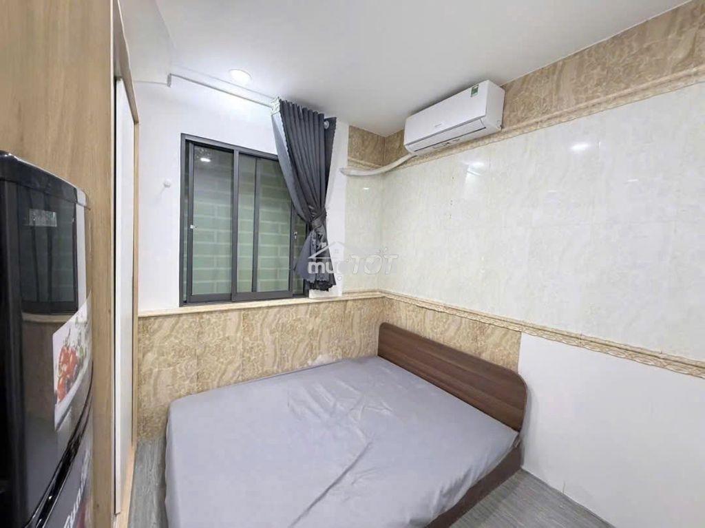 1pn riêng tách bếp full nội thất cửa sổ đường xe hơi cách pxl 100m - 2