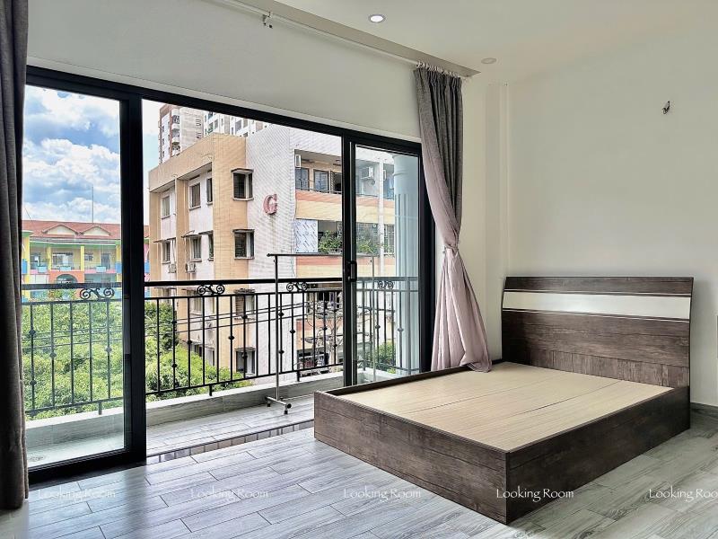 Cho thuê căn hộ ban công full nội thất ngay dương quảng hàm, nguyễn thái sơn, tiện nghi, an ninh - Ảnh 2