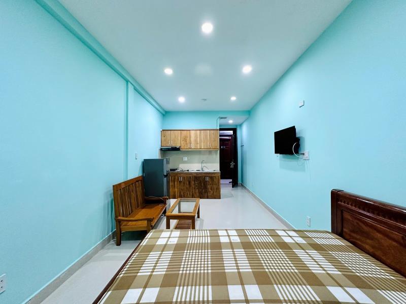 Cho thuê căn hộ dịch vụ giá mềm - diện tích rộng thoáng full nt ngay 493 cmt8 quận 10 - Ảnh 3