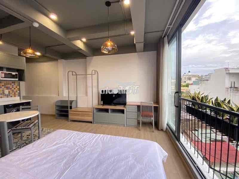 Căn hộ bancol_full nội thất_ siêu thoáng mát ngay đường hạnh thông - Ảnh 3