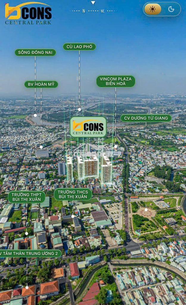 Căn gốc 3pn số lượng có hạng tại bcons biên hòa (rumor 49,9tr/m2)  - 2