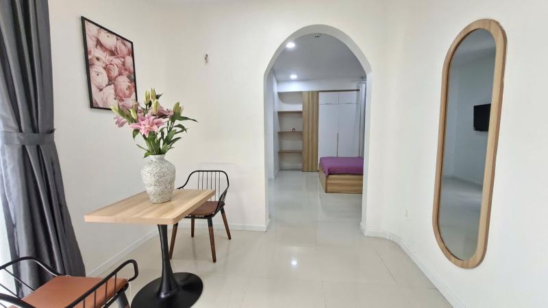 🏠 Studio tách bếp gần sân bay tsn – tone hồng cánh sen 🌸 - Ảnh 2