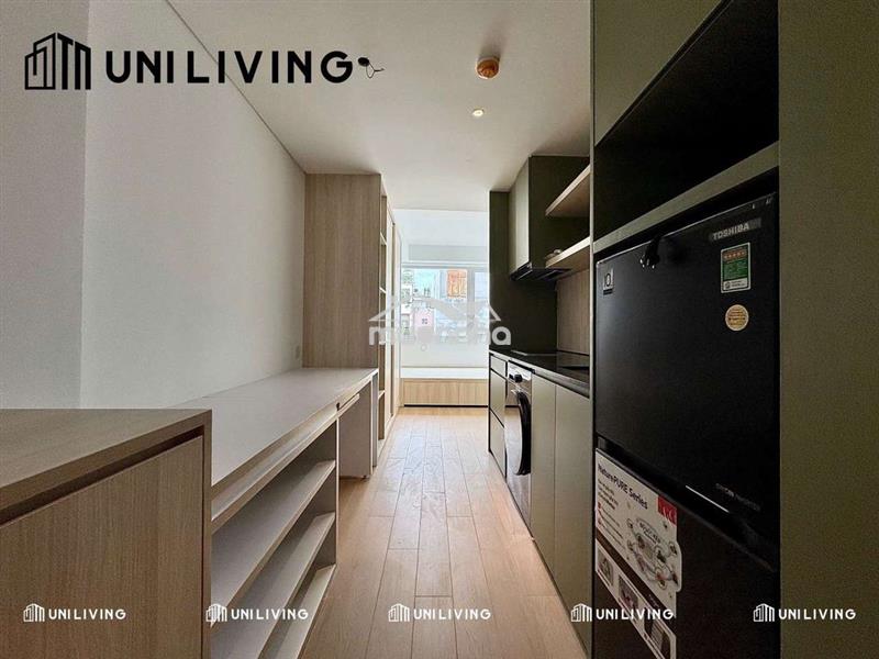 Cho thuê căn hộ 1pn 40m2 thang máy, mới 100% - cách mạng tháng 8 q3