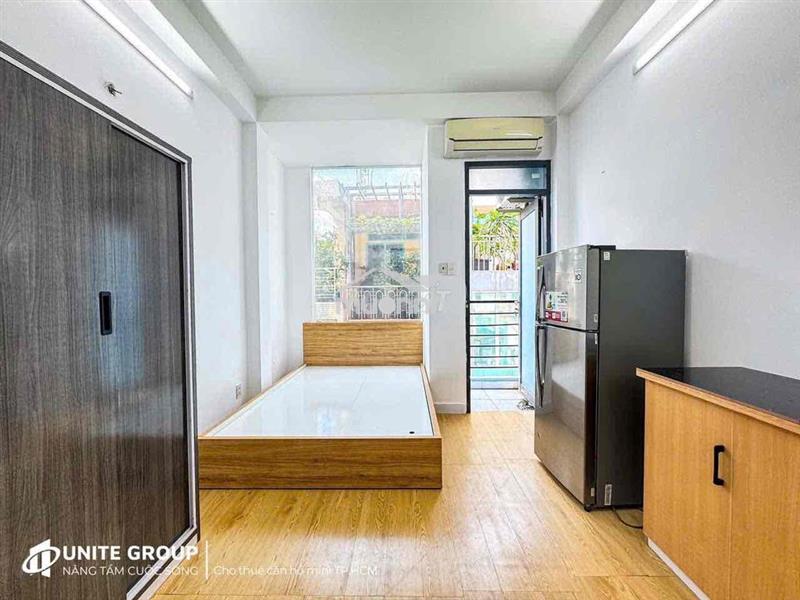 Studio ban công_full nội thất_free xe_ko chung chủ q3 gần cầu công lý
