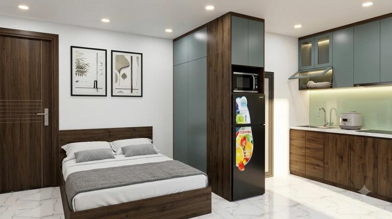 Căn hộ studio,1 phòng ngủ,2 phòng ngủ full nt gần phạm văn đồng , nguyễn thái sơn , hoàng minh giám , bạch đằng , hồng hà - Ảnh 3