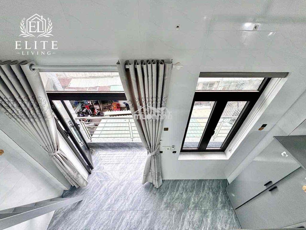 Phòng có gác mới xây đi bộ qua đại học văn lang gò vấp - Ảnh 4