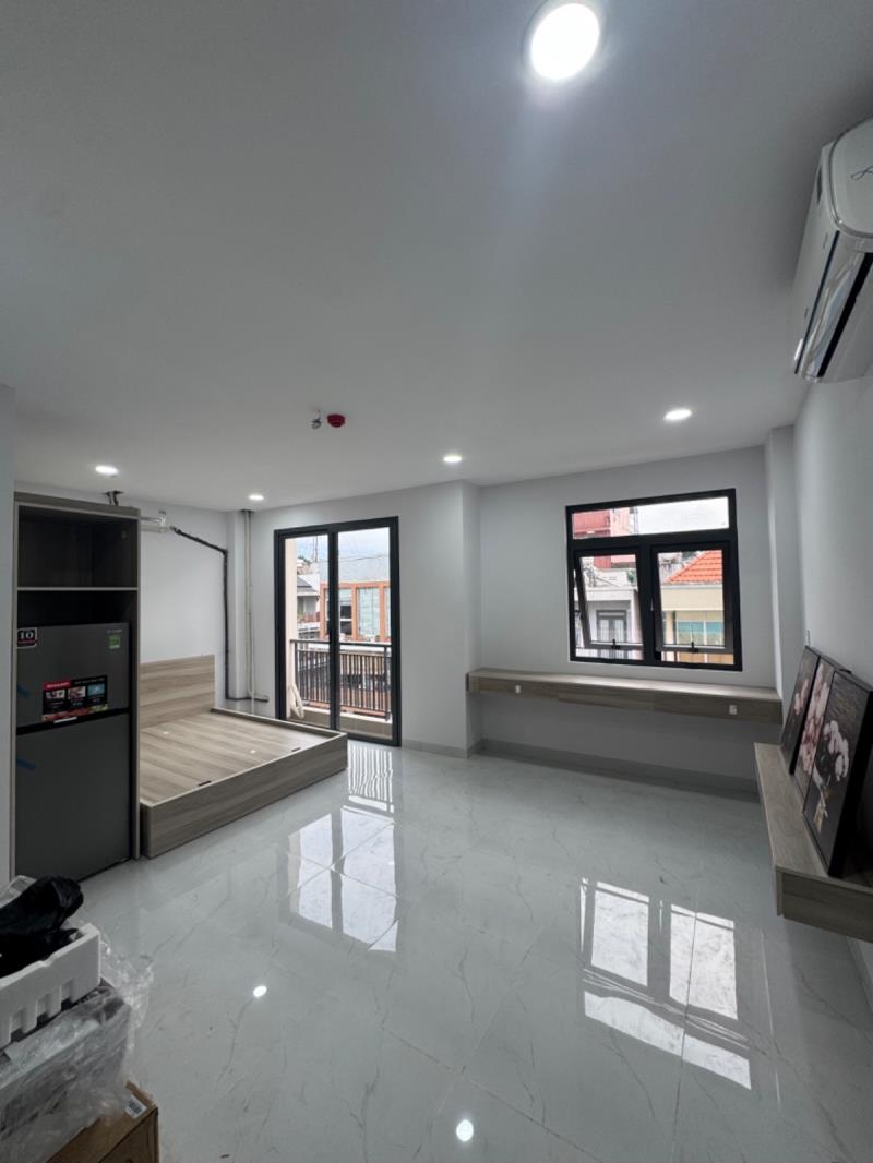 Khai trương phòng mới 30m2 full nt 100% có ban công tại nơ trang long - Ảnh 3