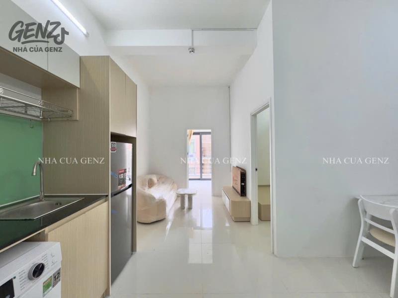 Cho thuê 2pn ban công 60m2 full nội thất ngay bờ kè trường sa - cầu công lý - ngã tư phú nhuận - Ảnh 2