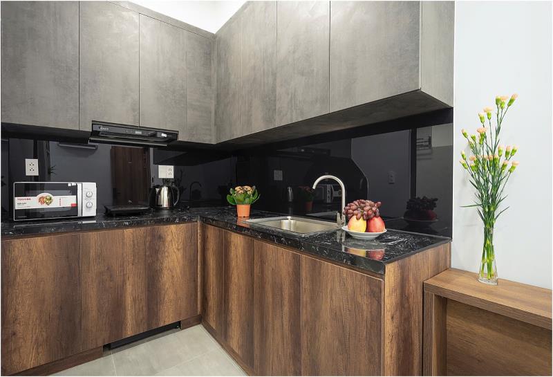 Cho thuê căn hộ bình quới thiết kế cao cấp trang bị máy chiếu – bình thạnh - Ảnh 4