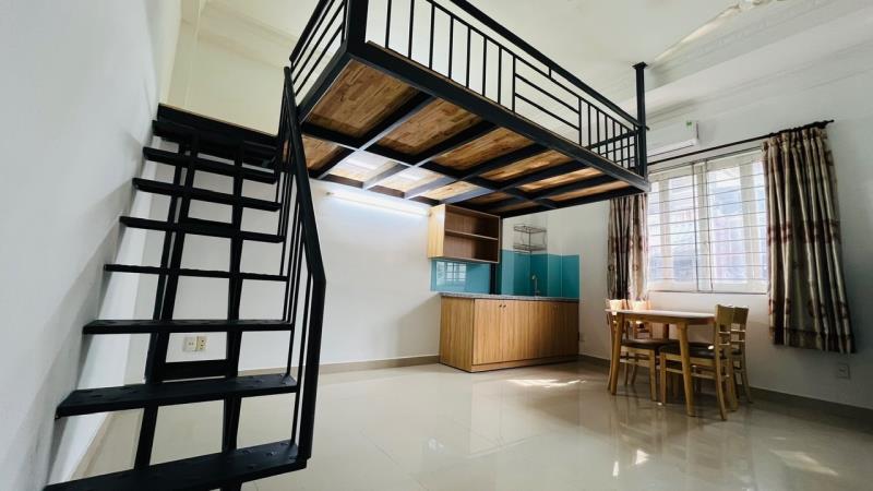 Phòng duplex gần nhà ga t3 tân sơn nhất tân bình - etown cộng hoà - cầu vượt hoàng hoa thám