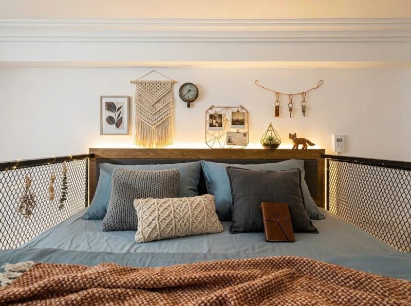 Không gian sống hiện đại - tone xanh biển hài hoà - duplex gác cao full nội thất - gần đh văn lang  - Ảnh 2