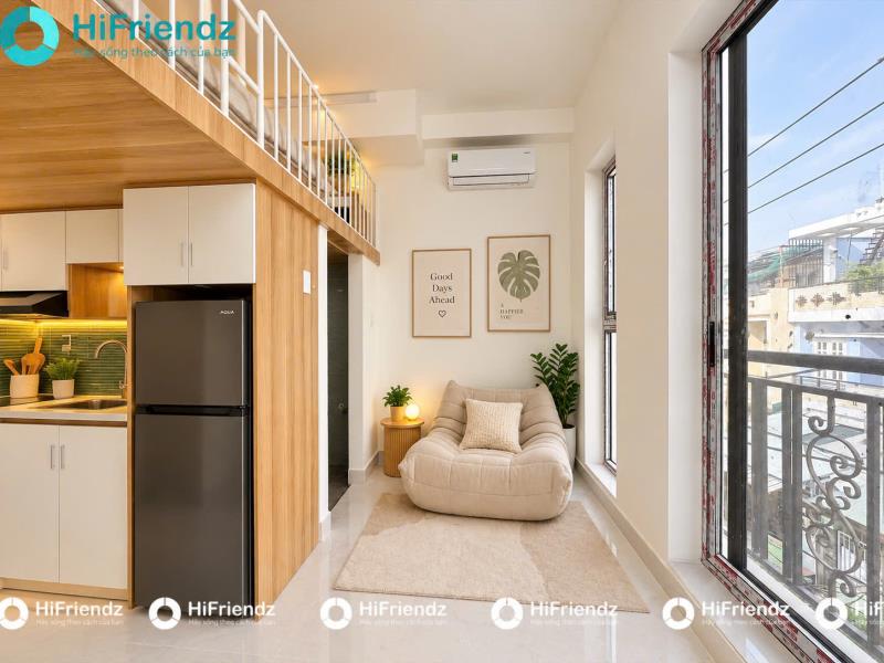 🌟 Cho thuê căn hộ dịch vụ duplex cao cấp full nội thất - có máy giặt riêng - vườn lài, an phú đông, q12