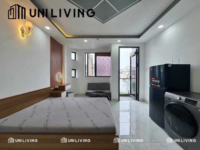Căn hộ mới, ban công, cửa sổ lớn thoáng mát nơ trang long, bình thạnh